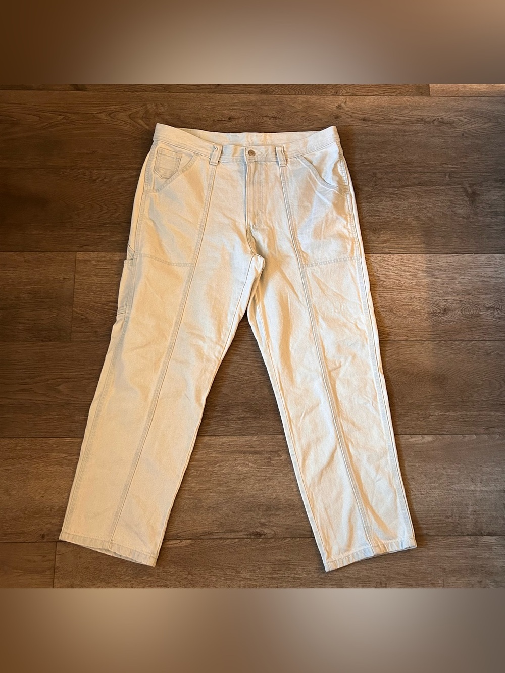 Levi’s Dad Utility Carpenter Straight Leg High Waisted Jeans Size 33